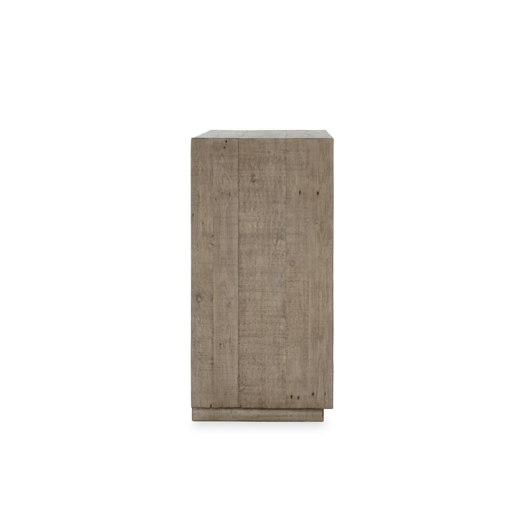 Classic Home Denver 50" Wood Distressed Gray Cabinet