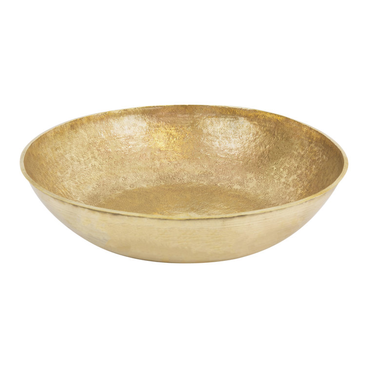 Terra Firma 17'' Brushed Brass Round Above Mount Sink