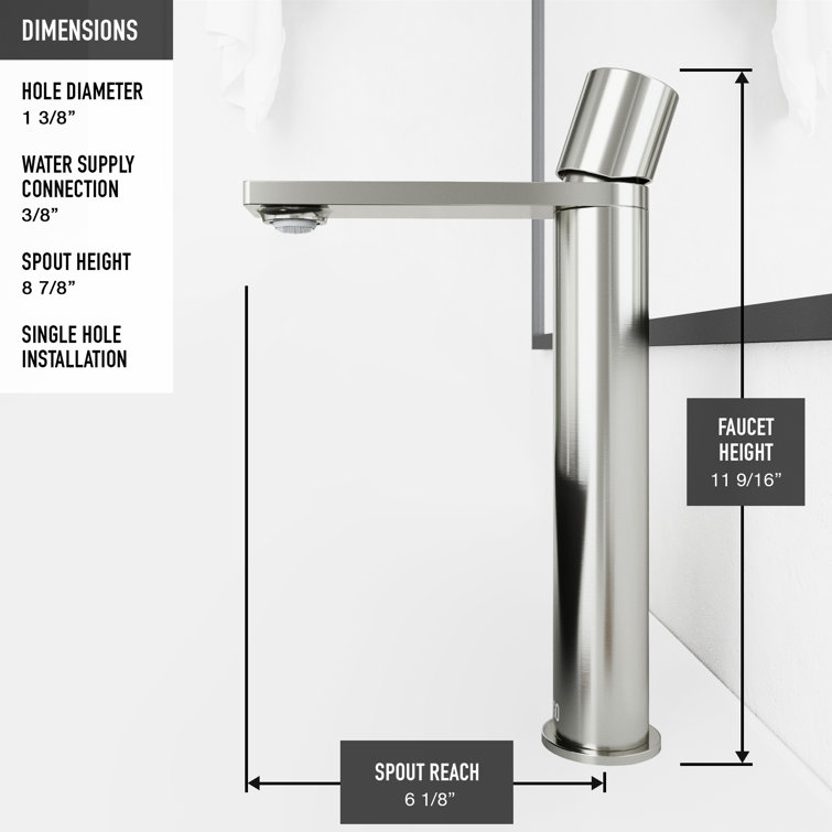 Matte Black Rectangular Glass Vessel Sink with Brushed Nickel Faucet