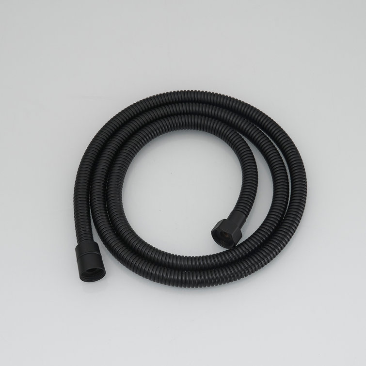 Matte Black Stainless Steel Multi-Head Rain Shower System