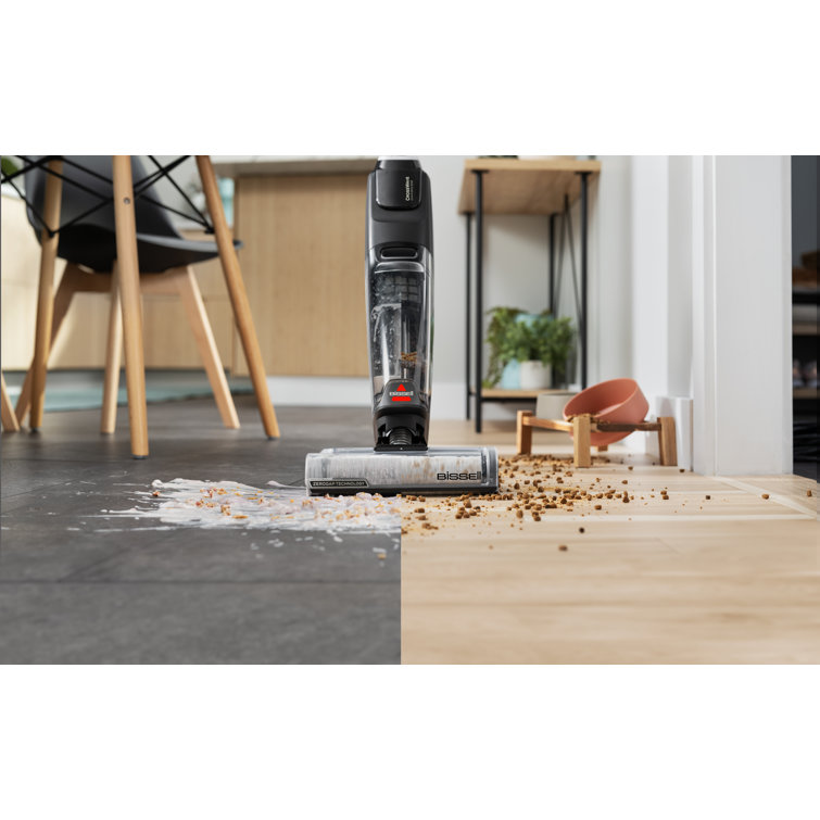 Cordless Black Pet Hair Bagless Vacuum Cleaner with Washable Filter