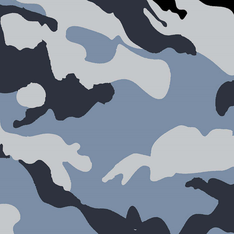 Full Ocean Blue and White Reversible Microfiber Comforter