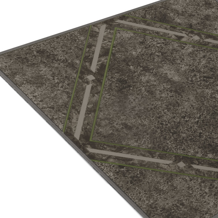 Metallic Marble Diamond Self-Adhesive Vinyl Floor Tiles, 12" x 12"