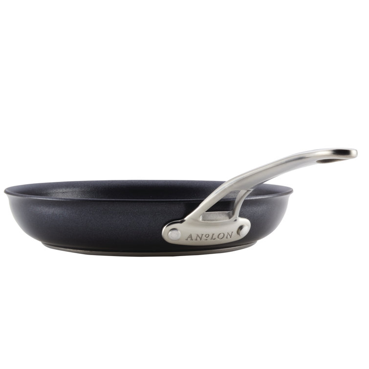 Anolon X Hybrid Nonstick Stainless Steel Frying Pan Set, 2 Piece