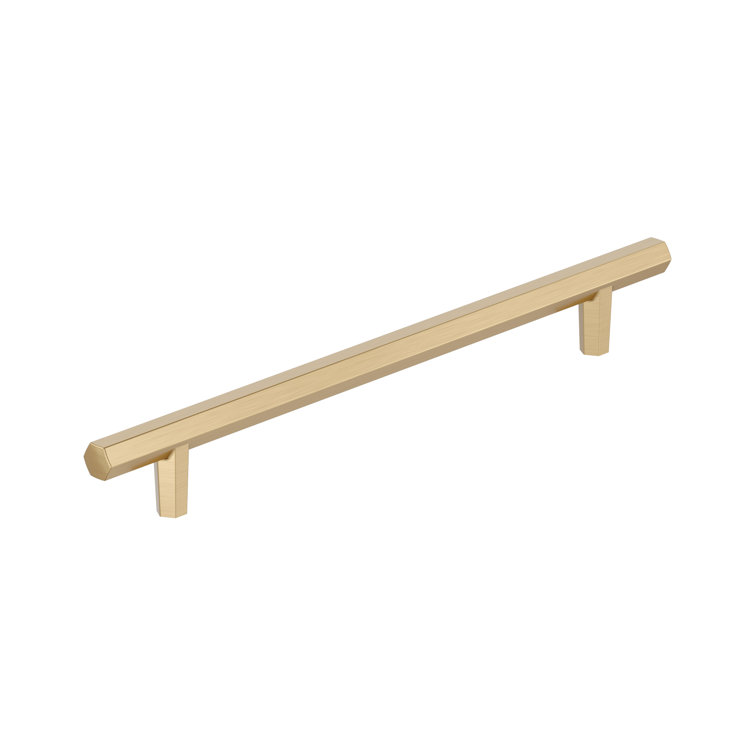 Champagne Bronze 12 inch Modern Industrial Bar Pull