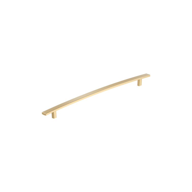 Champagne Bronze 18" Modern Industrial Appliance Pull