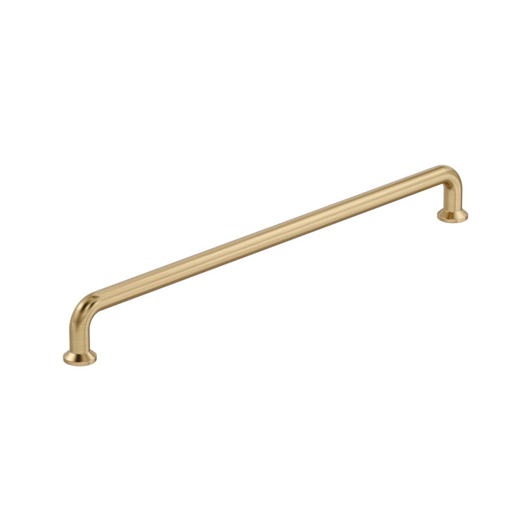 Champagne Bronze 18-Inch Modern Appliance Pull with Mounting Hardware