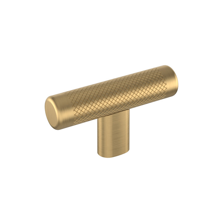 Champagne Bronze 2-5/8 Inch Modern Industrial Cabinet Knob