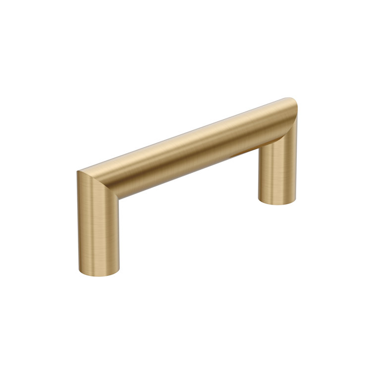Champagne Bronze 3-inch Modern Industrial Bar Pull