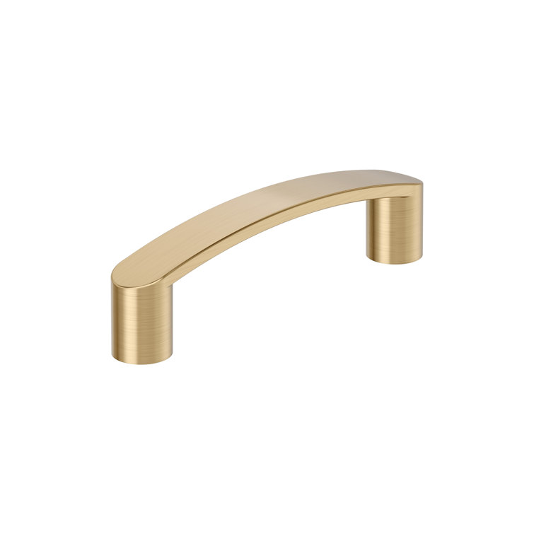 Champagne Bronze 3" Modern Industrial Cabinet Pull