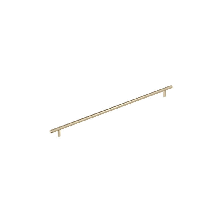 Golden Champagne Steel Bar Pull with Mounting Hardware