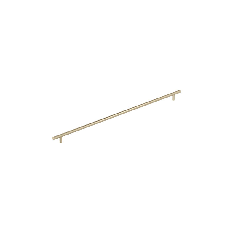 Golden Champagne 12-5/8 inch Steel Bar Pull with Mounting Hardware