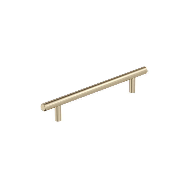 Golden Champagne 12-5/8 inch Steel Bar Pull with Mounting Hardware