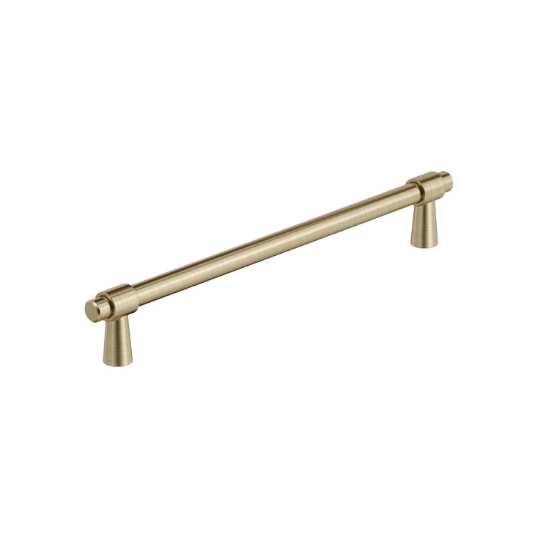 Golden Champagne 7-9/16 inch Modern Bar Pull
