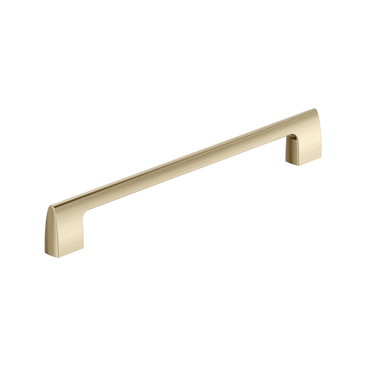 Golden Champagne Brushed Metal Cabinet Bar Pull with Mounting Hardware