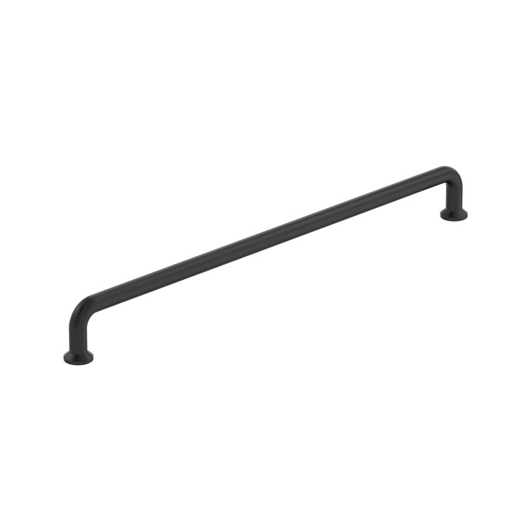 Matte Black 5-1/16" Center-to-Center Arch Cabinet Pull