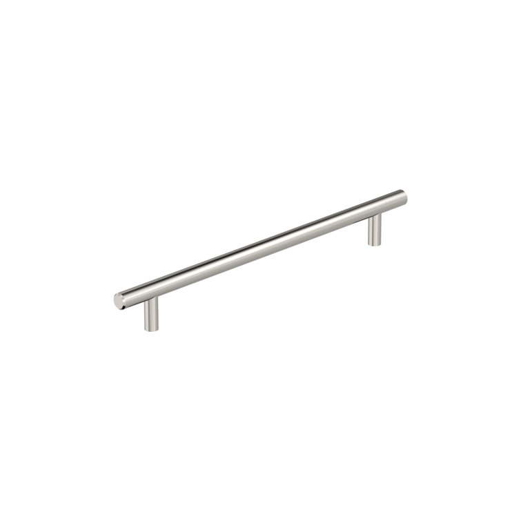 Polished Nickel 8-13/16 inch Bar Cabinet Pull