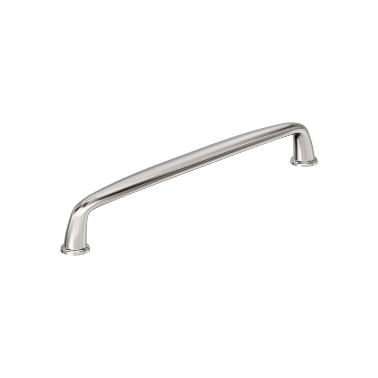 Polished Nickel 3-3/4" Modern Cabinet Bar Pull