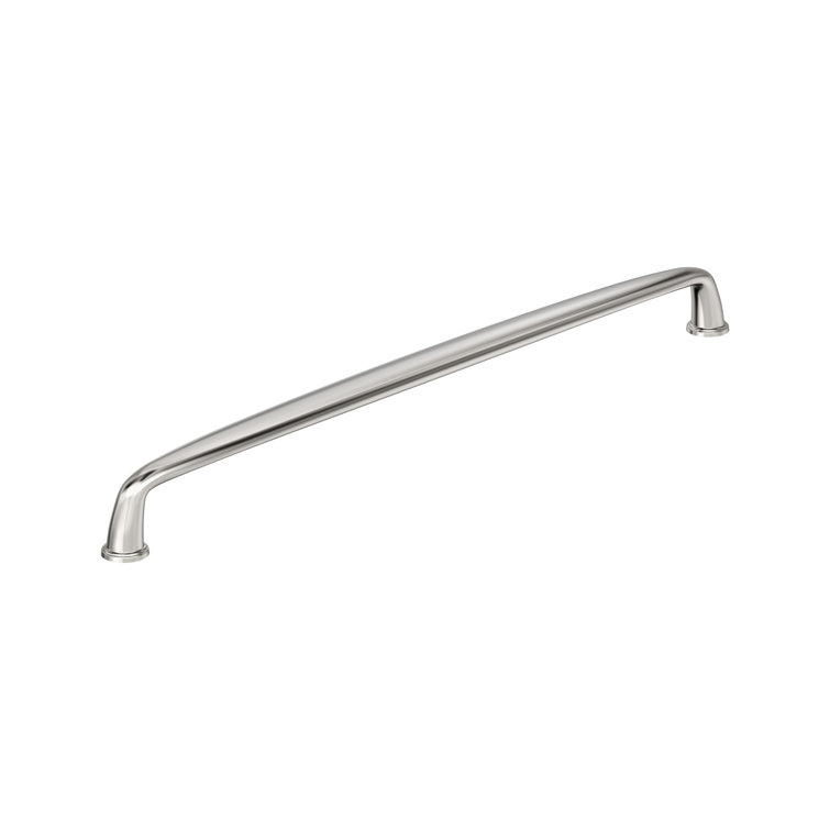 Polished Nickel 3-3/4" Modern Cabinet Bar Pull