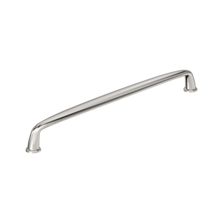Polished Nickel 3-3/4" Modern Cabinet Bar Pull