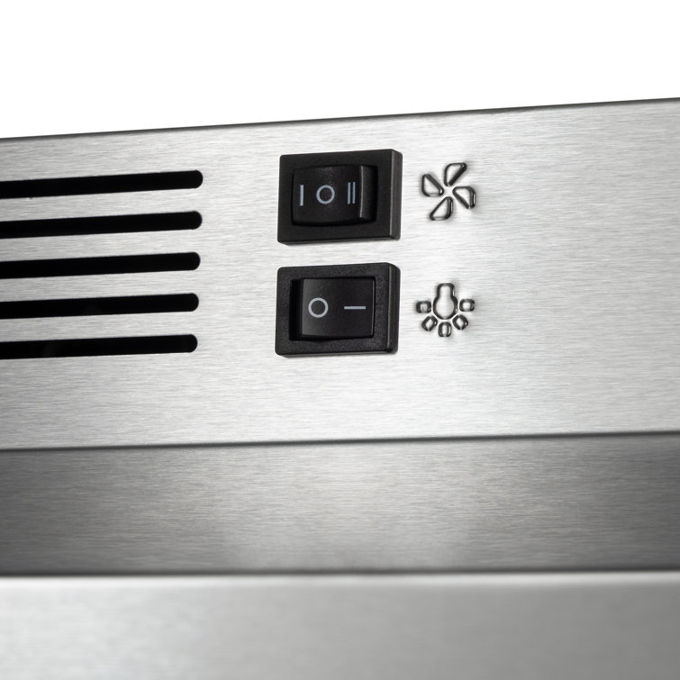 24-Inch Stainless Steel Convertible Under Cabinet Range Hood