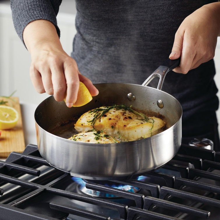 Stainless Steel Non-stick 10-Piece Cookware Set