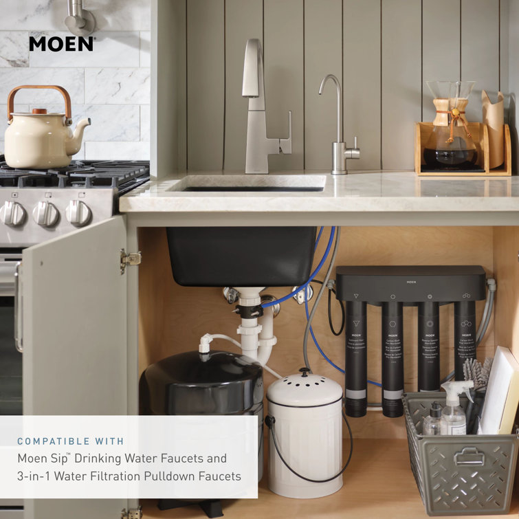 Moen 4-Stage Under Sink Reverse Osmosis Water Filtration System
