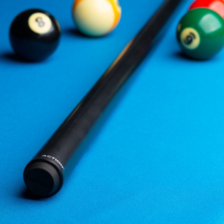 59" Black Wood Masse Pool Cue for Amateur and League Players