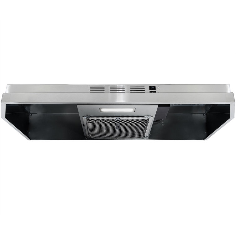 24-Inch Stainless Steel Convertible Under Cabinet Range Hood