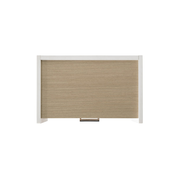 Sahara Brown 3-Drawer Nightstand with USB Ports