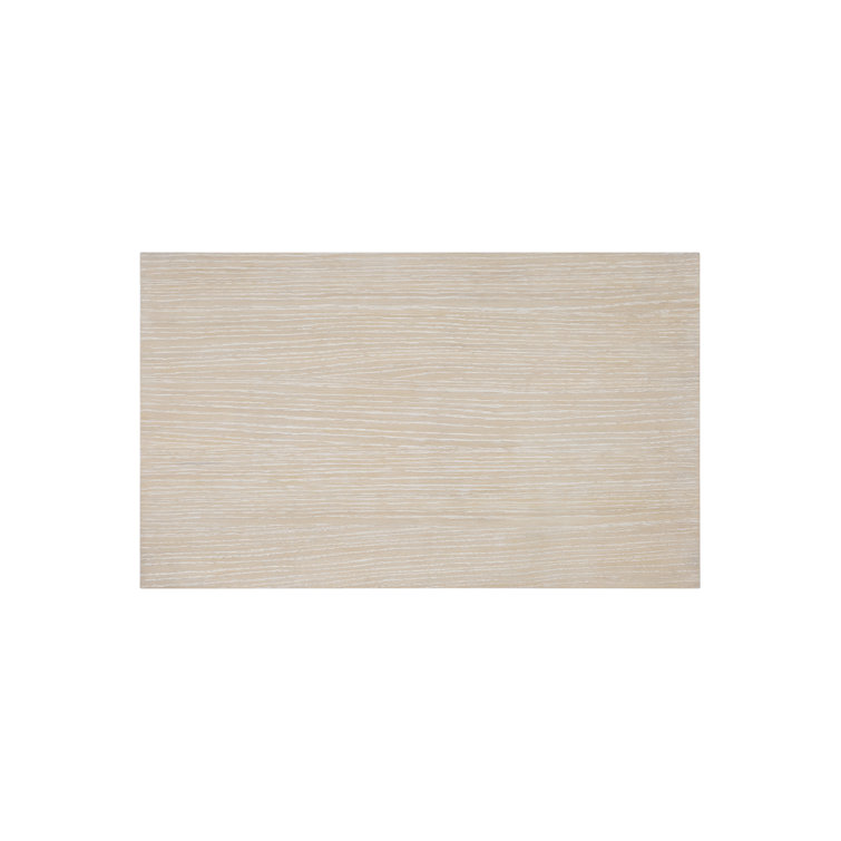Transitional Beige Ash and Oak 2-Drawer Nightstand