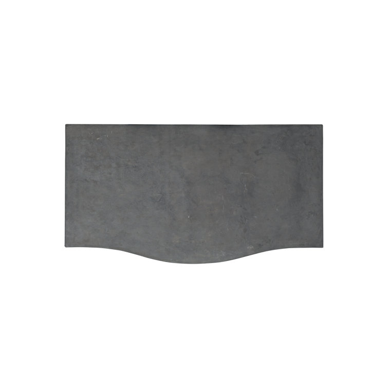 Desert Taupe/Basalt Traditional 3-Drawer Chest with Concrete Top