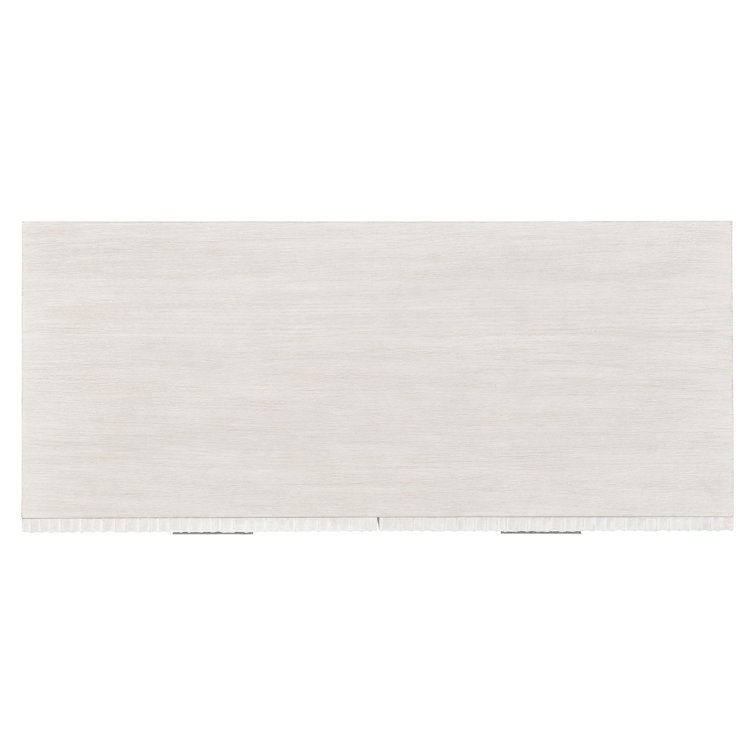 Cream Transitional 4-Drawer Legal Size Filing Credenza