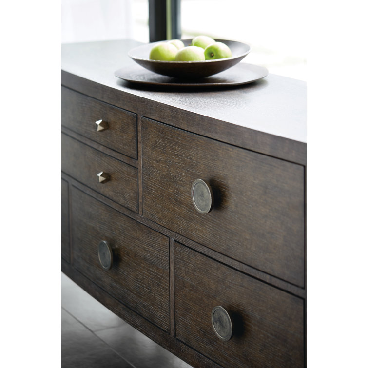 Linea 68'' Brown Oak Transitional Sideboard