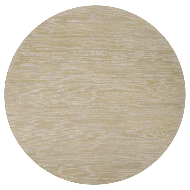 60'' Brown and White Reclaimed Wood Round Dining Table