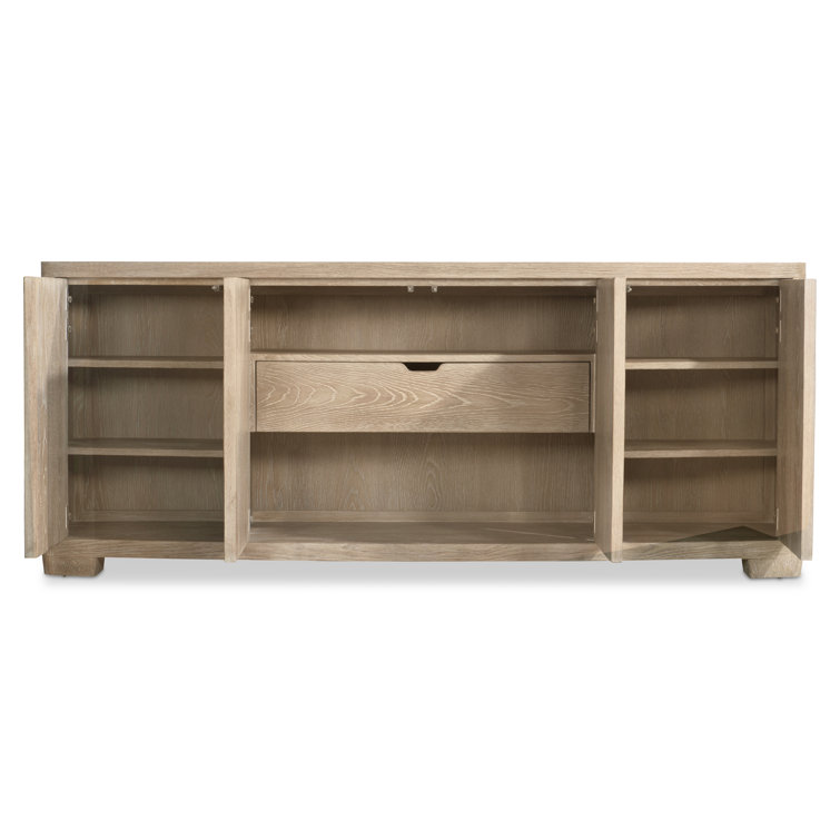 Aventura 78'' Rustic Brown Solid Wood Sideboard