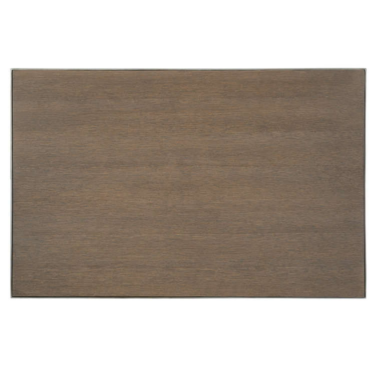 Belvedere Solid Wood and Steel Rectangular Coffee Table with Storage