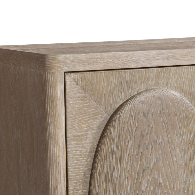 Aventura 78'' Rustic Brown Solid Wood Sideboard
