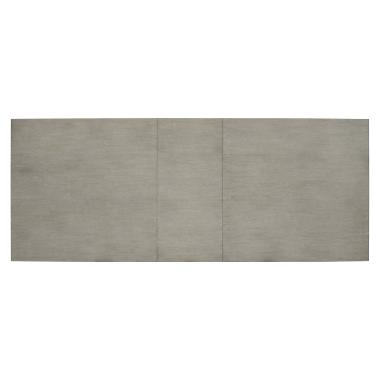 Gray Reclaimed Wood Extendable Rectangular Dining Table