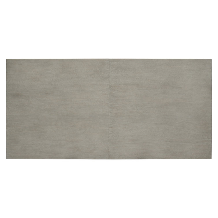 Gray Reclaimed Wood Extendable Rectangular Dining Table