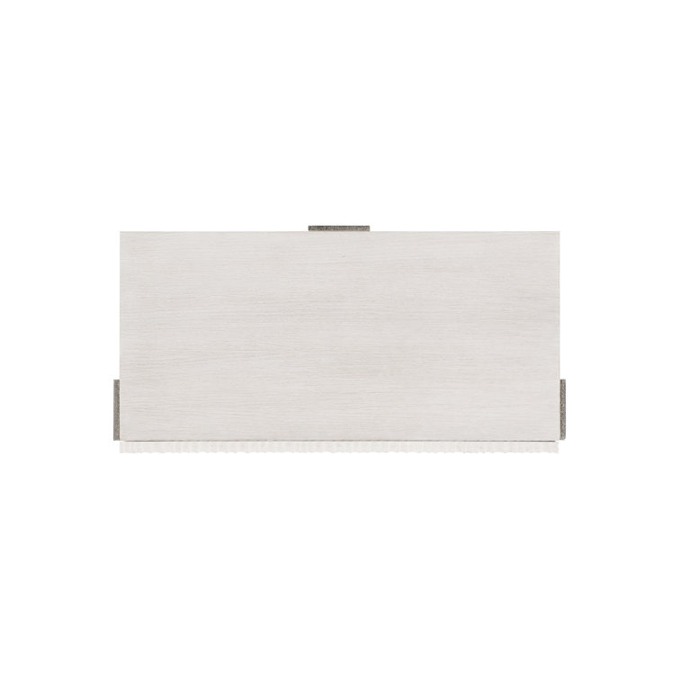 Solaria Transitional Beige 1-Drawer Nightstand with USB Charger