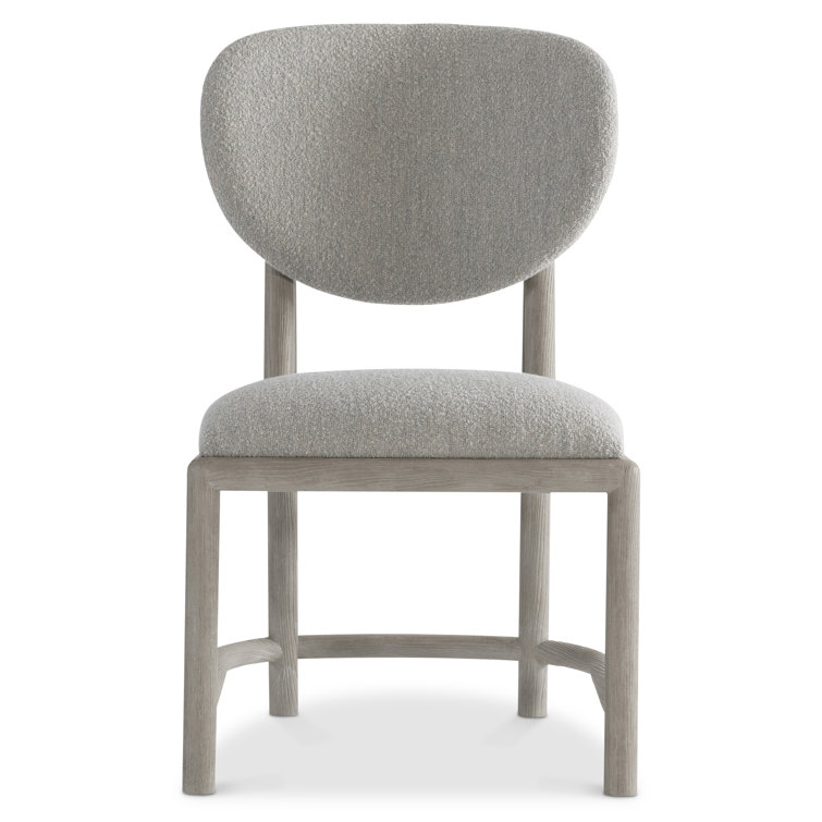 Trianon Gray Wood Upholstered Side Chair 22"W x 28.38"D x 38.25"H