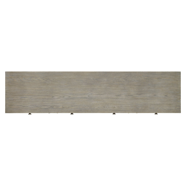 Albion Transitional Gray White Oak Sideboard with Cabinet