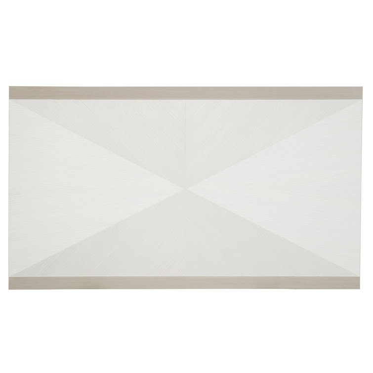 Gray and White Rectangular Wood Cocktail Table with Storage