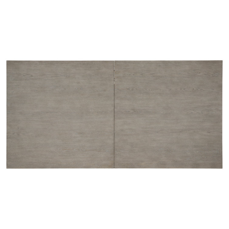 Albion Extendable Weathered Brown Farmhouse Dining Table