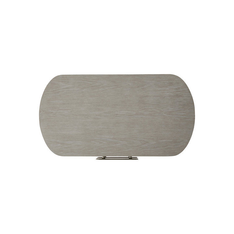 Trianon Contemporary Beige 2-Drawer Nightstand with USB Charging