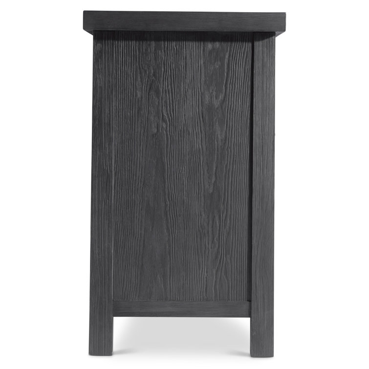 Black Double Dresser with Soft Close Drawers