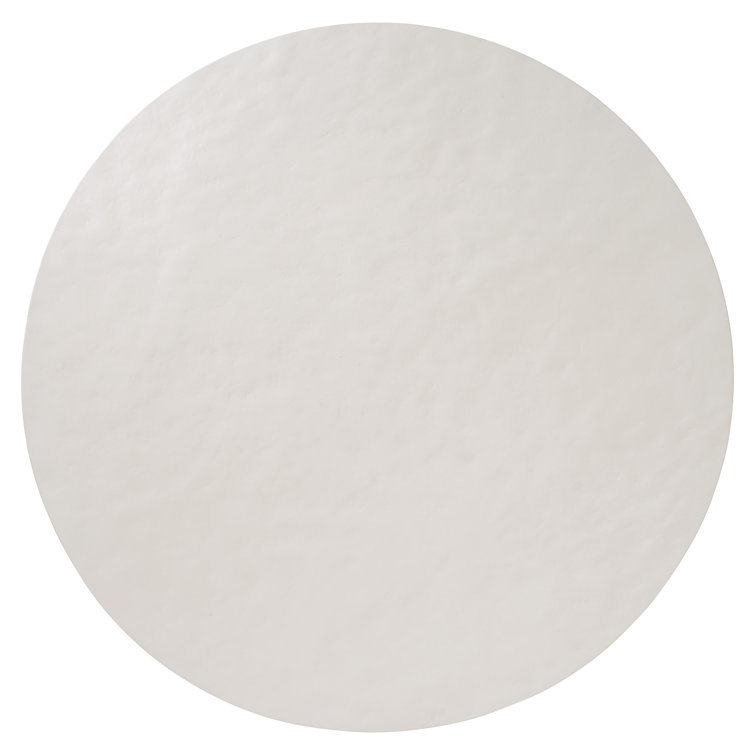 Merrion 54" Transitional Gray and White Round Dining Table