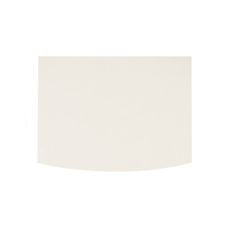 Cream Ash Wood 2-Drawer Transitional Nightstand