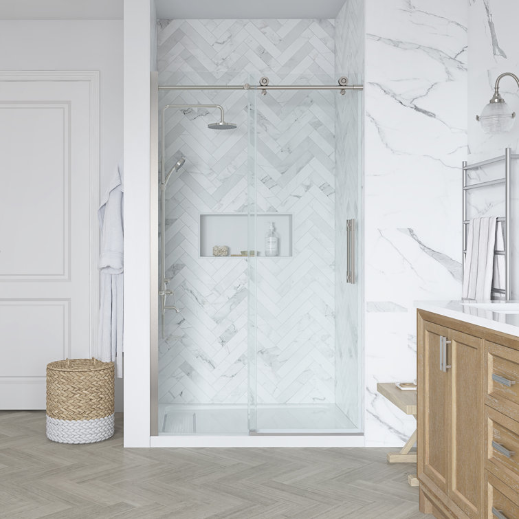 OVE Decors 48-in. Eva Alcove Soft-Close Shower Door